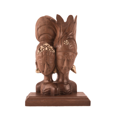 Handcarved statues and sculptures of symbols of luck and prosperity