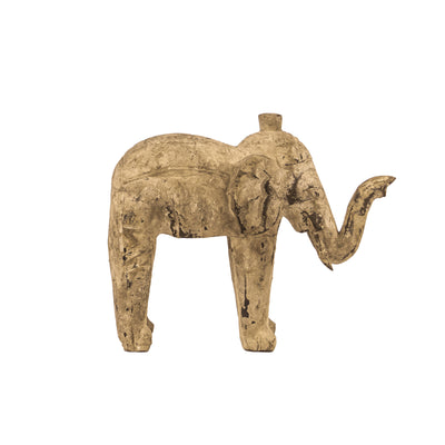 Hand Carved Elephant from Suar Wood