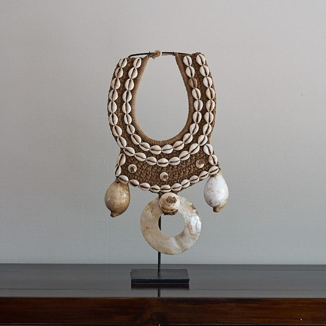 Papua Kima and Cowrie Shell Necklace