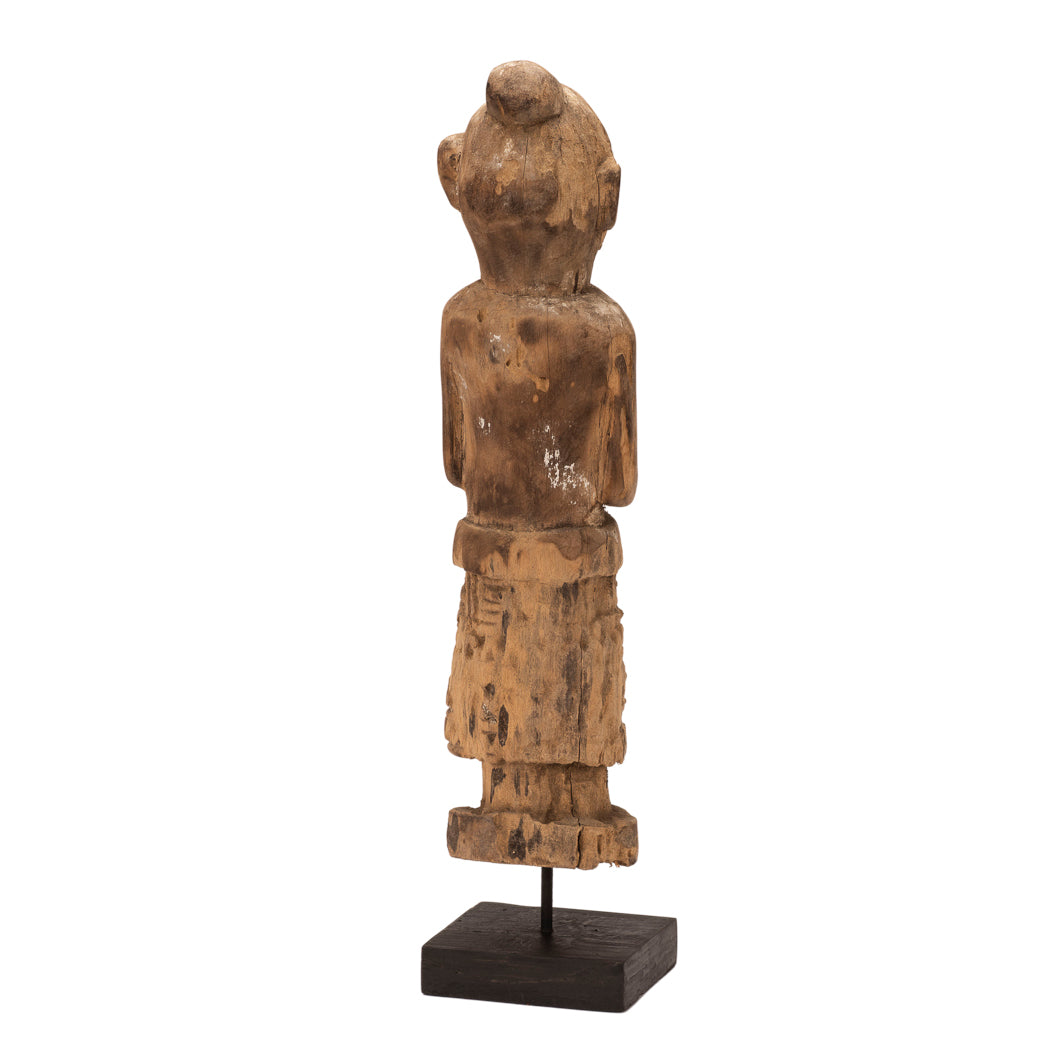 Carved Wooden Statue of Timor