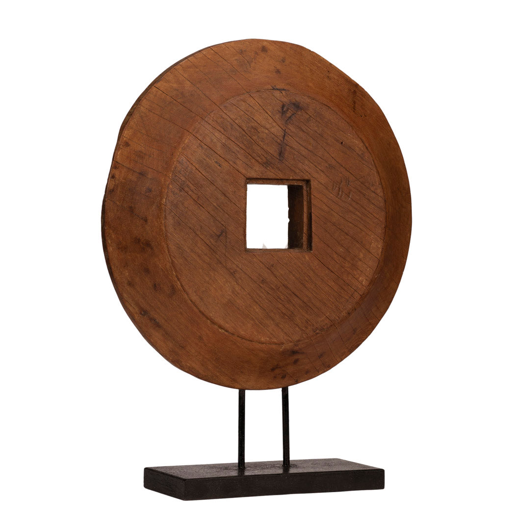 Roda Kayu - Teak Wooden Wheel of Java
