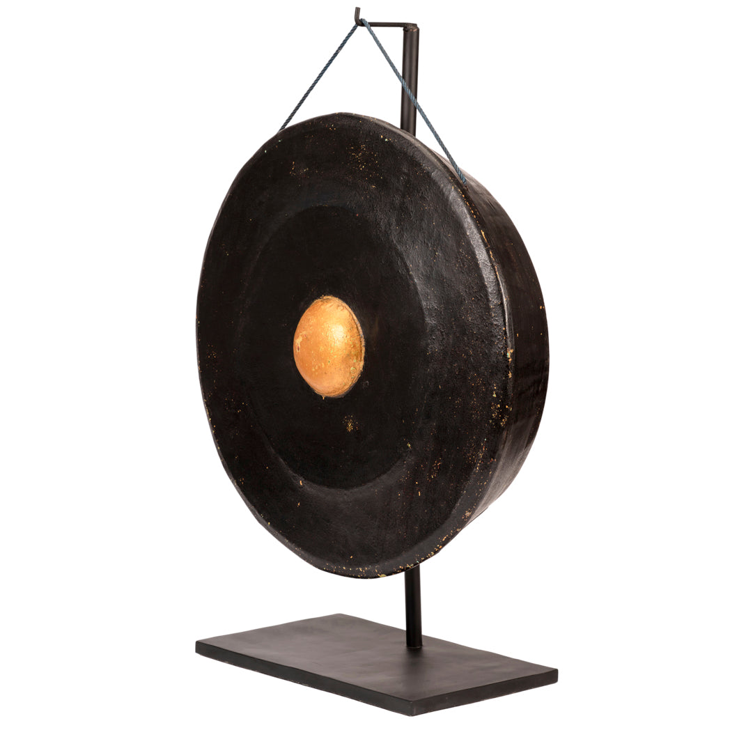 Javanese Traditional Black & Gold Gong