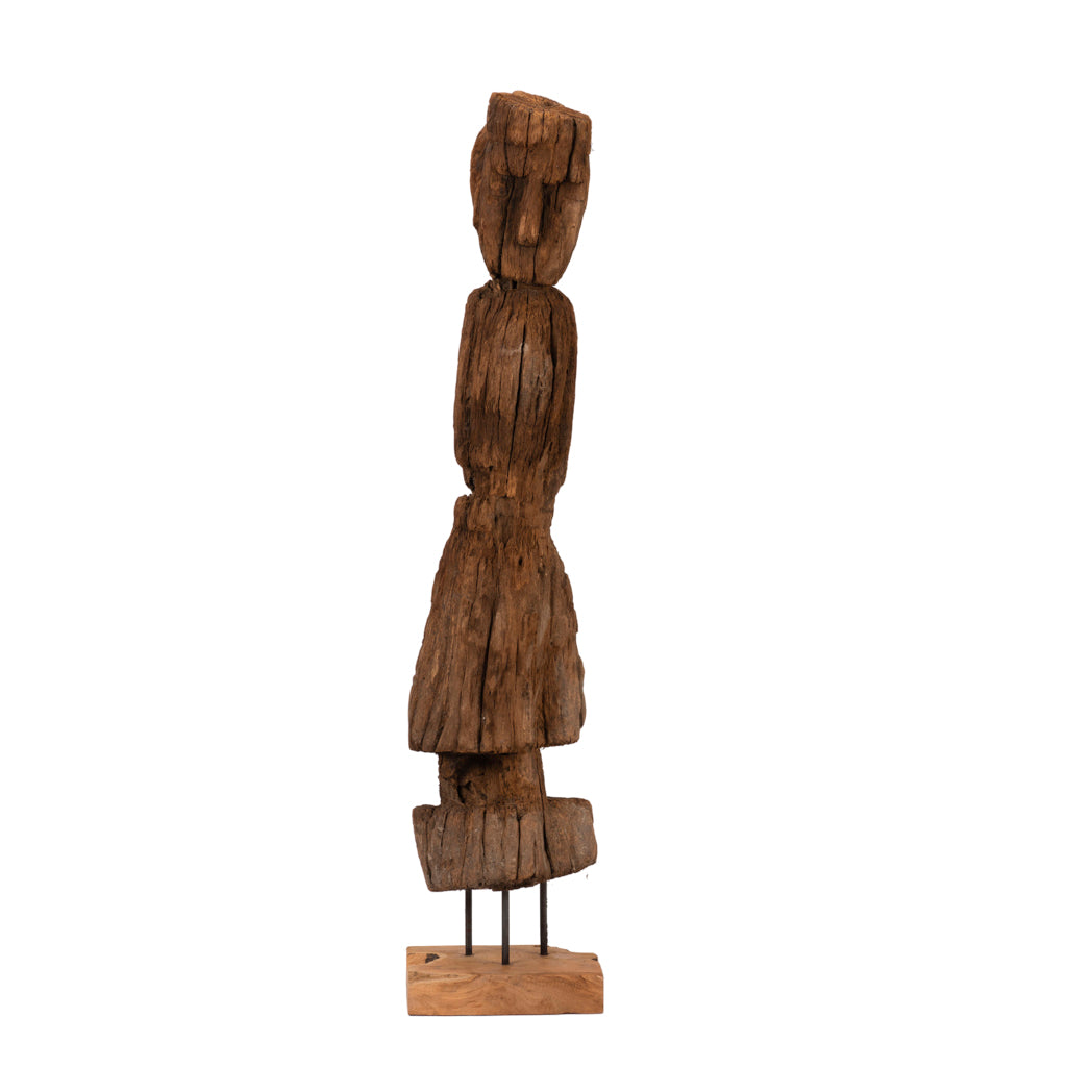 Wood Carving of Timor Ancestral Statue 