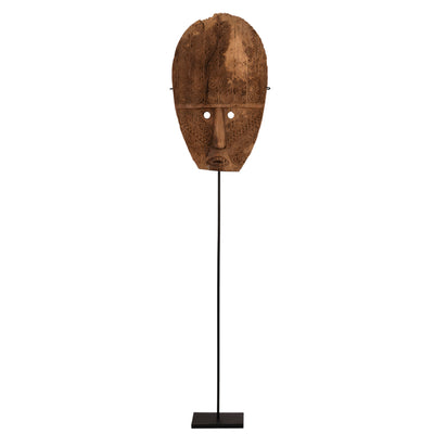 Ancestral Tribal Mask on High Stand